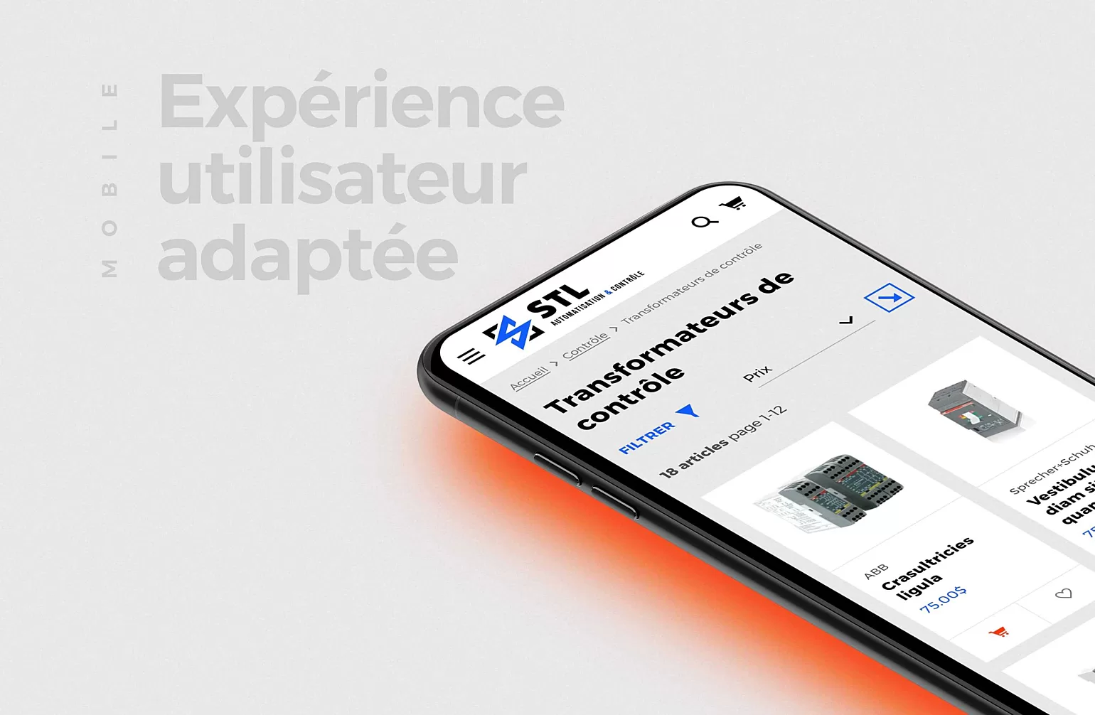 Stl ux interface mobile adaptee 2x
