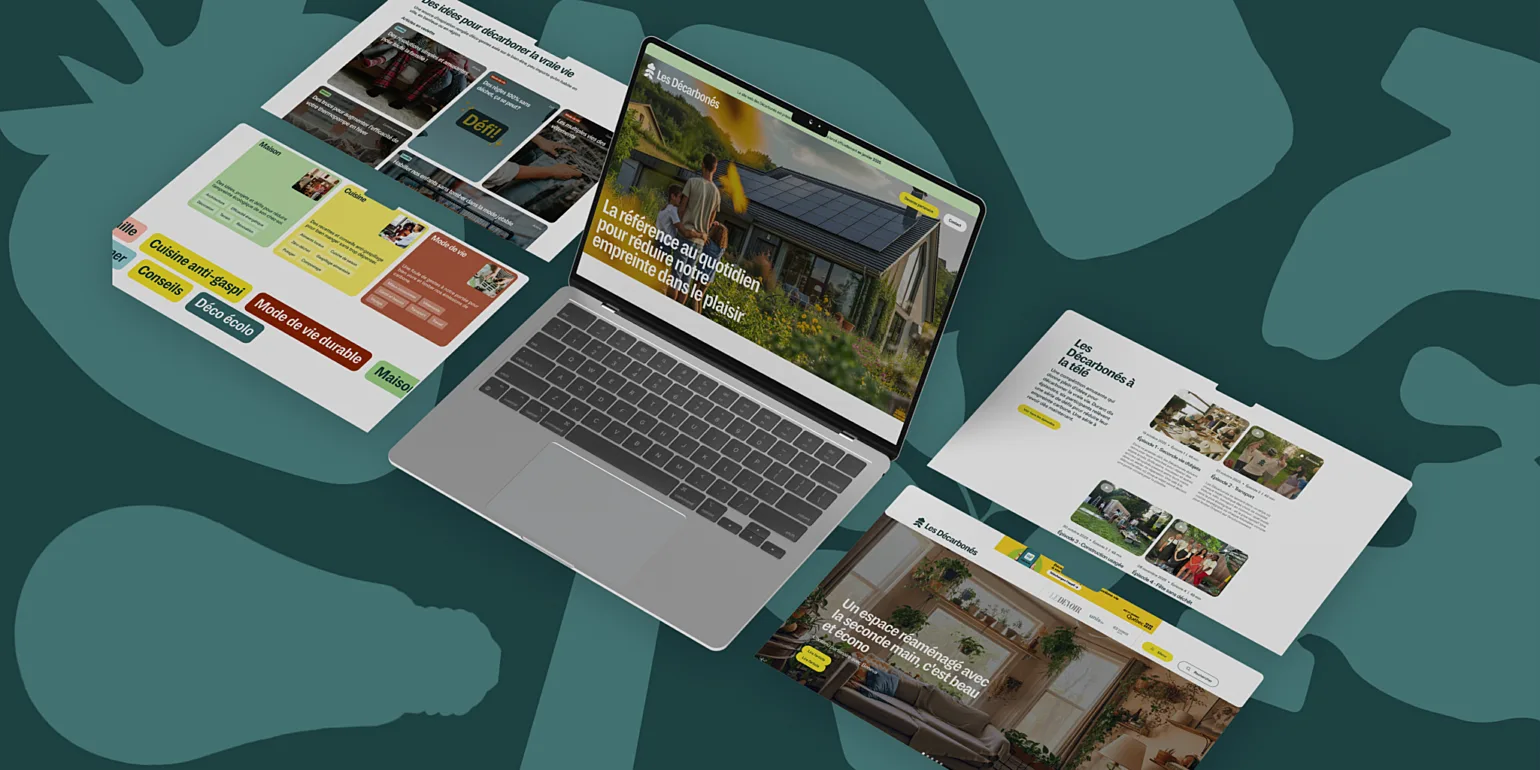 Decarbones realisation web